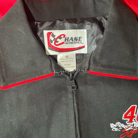 Vintage Sterling Martin Coors Light NASCAR Jacket Men Size XL Chase Authentic 40 - Picture 2 of 15